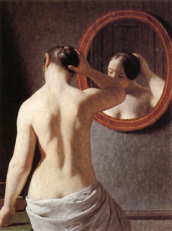 Christoffer Wilhelm Eckersberg Nude oil painting image